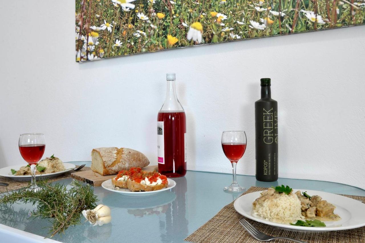 Kloudas Apartments Potamós Dış mekan fotoğraf